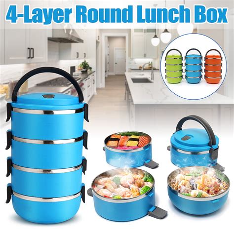 metal lunch box microwave|microwavable stainless steel lunch box.